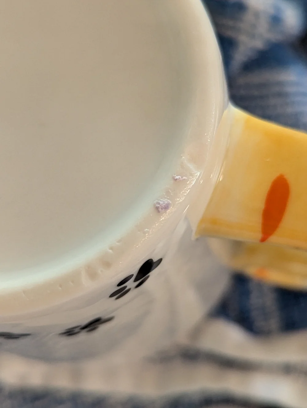 Infloatables Yellow Cat Coffee Cup 12 oz